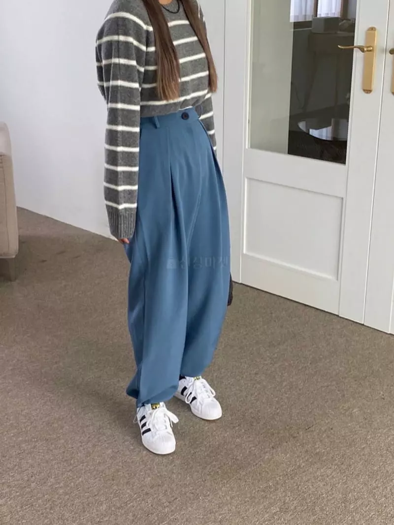 Beaming Seoul - Korean Women Fashion - #restrostyle - String Pants - 2