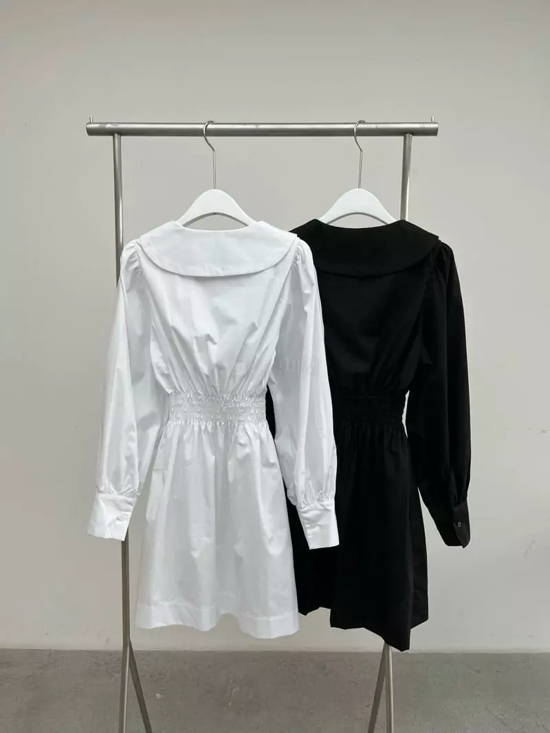 Beaming Seoul - Korean Women Fashion - #restrostyle - Smocked One-piece