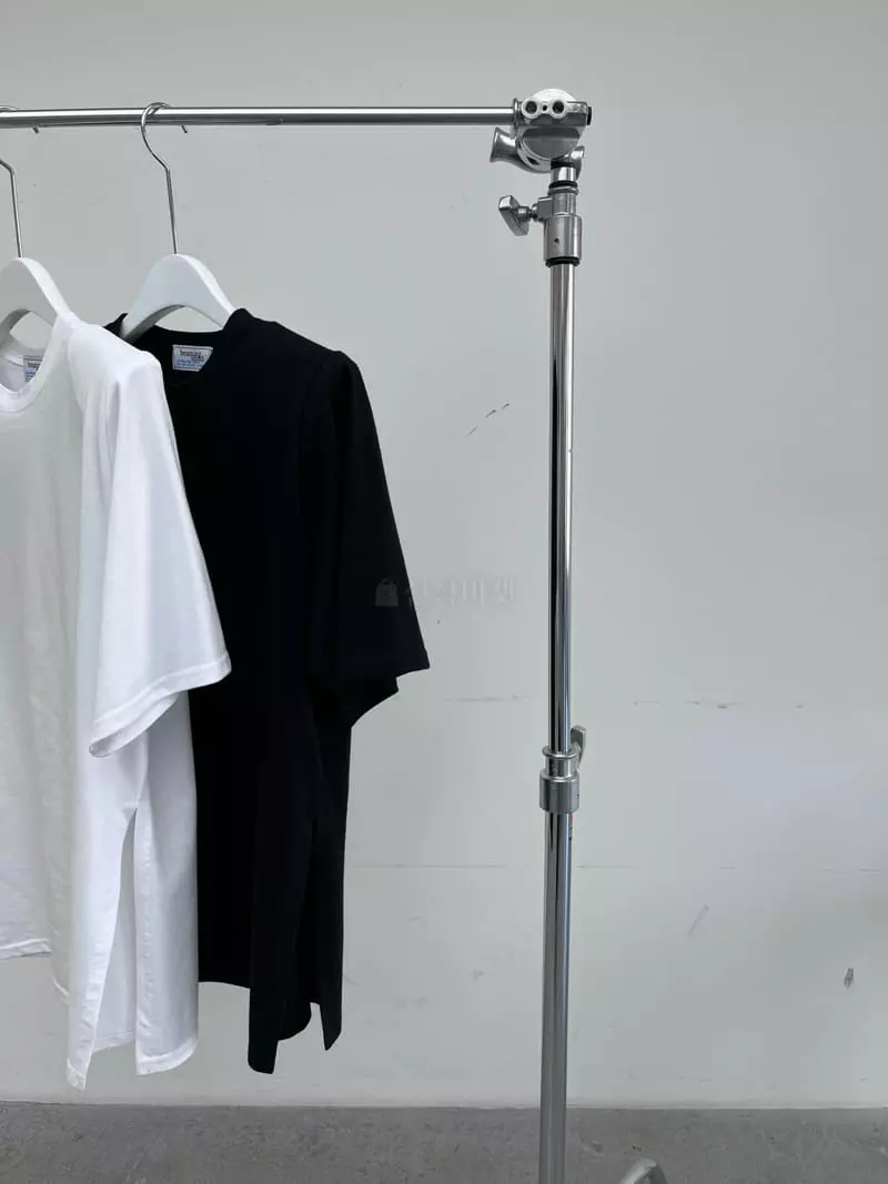 Beaming Seoul - Korean Women Fashion - #romanticstyle - Pad Slit Tee - 5