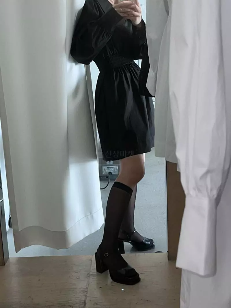 Beaming Seoul - Korean Women Fashion - #shopsmall - Smocked One-piece - 3