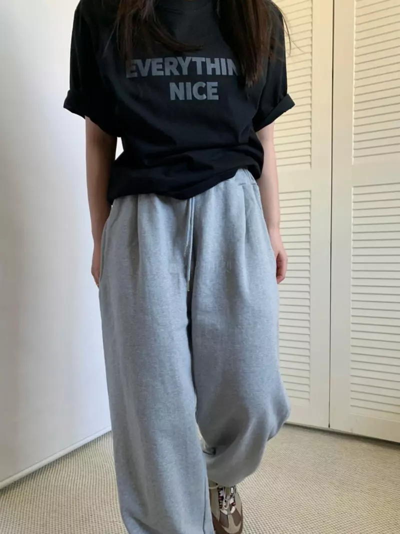 Beaming Seoul - Korean Women Fashion - #thatsdarling - One Tuck String Pants - 6