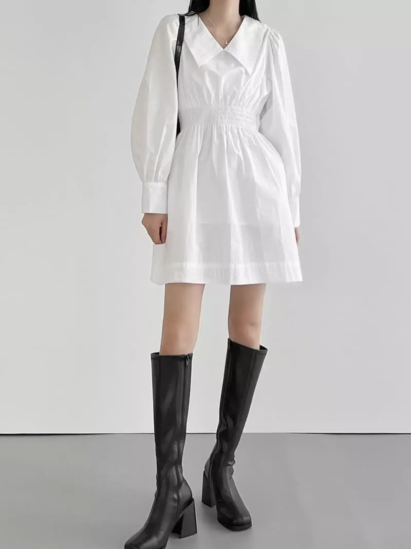 Beaming Seoul - Korean Women Fashion - #thelittlethings - Smocked One-piece - 5