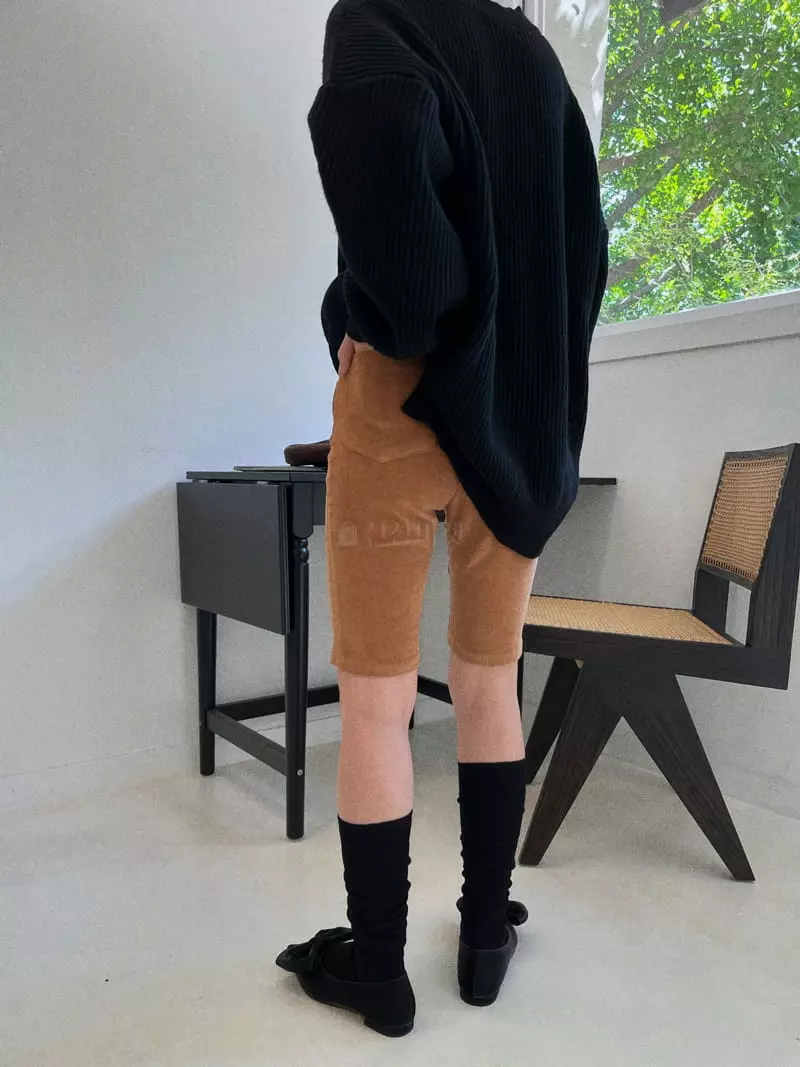 Beaming Seoul - Korean Women Fashion - #vintageinspired - Rib Leggings - 12