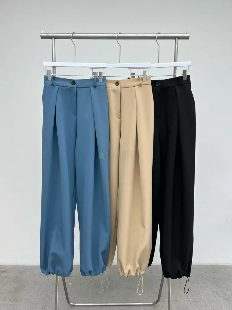 Beaming Seoul - Korean Women Fashion - #womensfashion - String Pants - 12