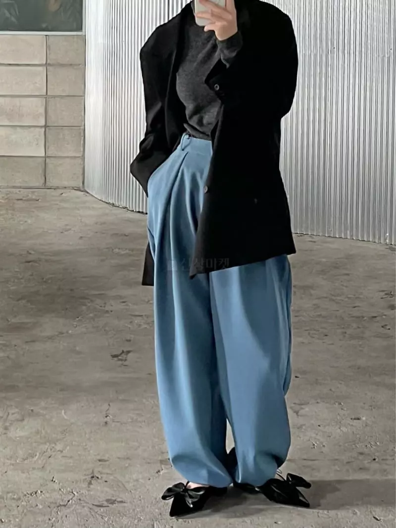 Beaming Seoul - Korean Women Fashion - #womensfashion - String Pants - 8