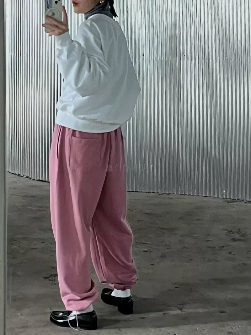 Beaming Seoul - Korean Women Fashion - #womensfashion - Deep Sleep Sweatshirt - 5