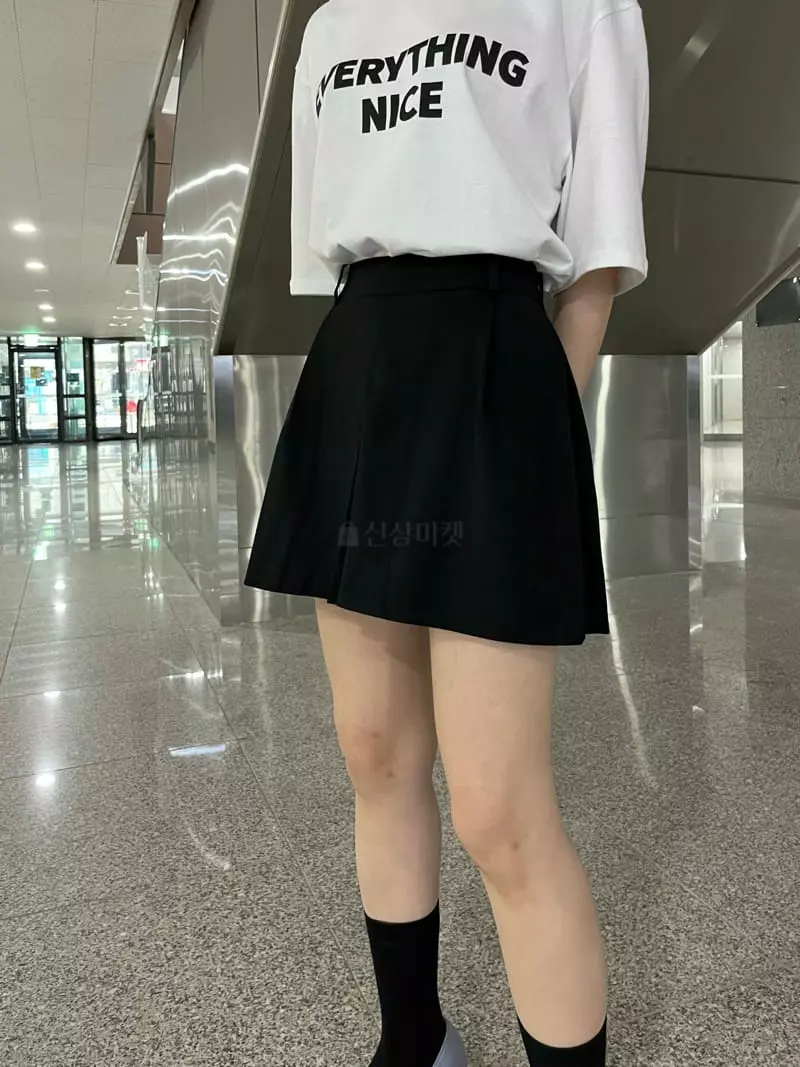 Beaming Seoul - Korean Women Fashion - #womensfashion - Daddy Skirt Pants - 5