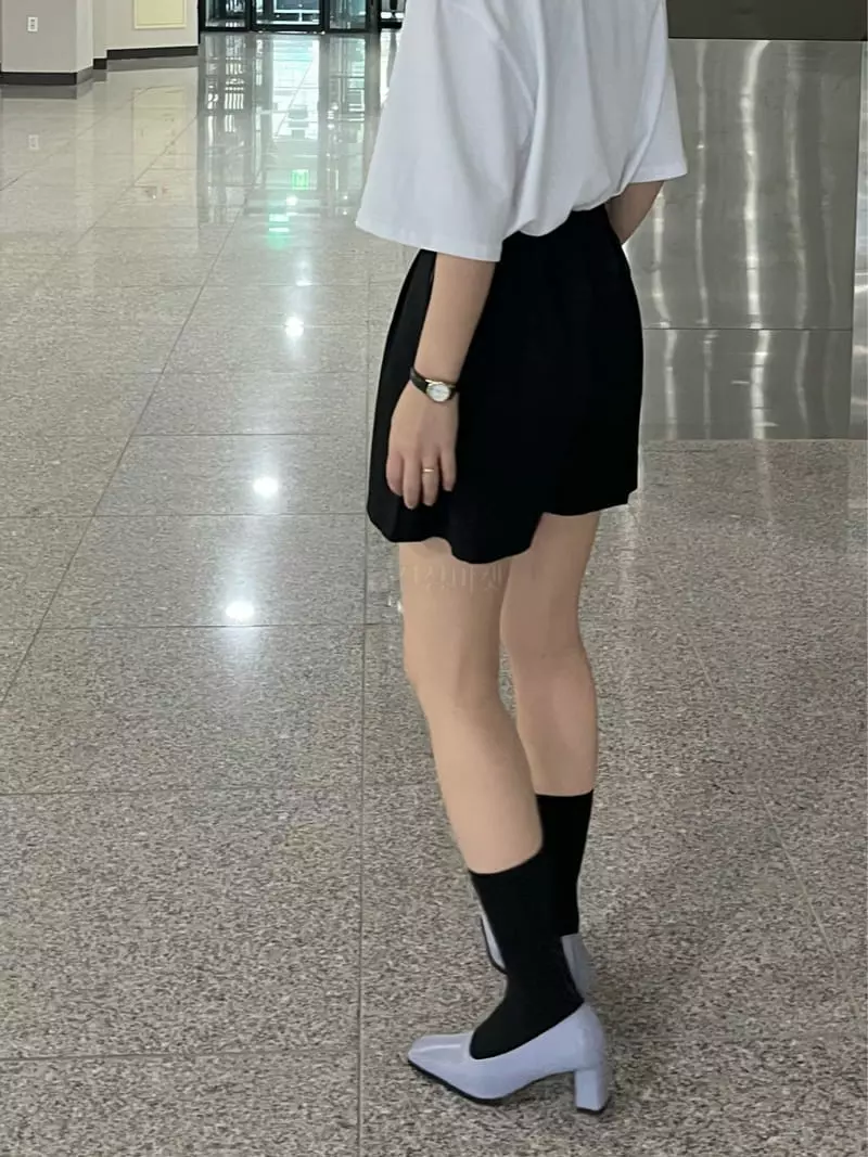 Beaming Seoul - Korean Women Fashion - #womensfashion - Daddy Skirt Pants - 7
