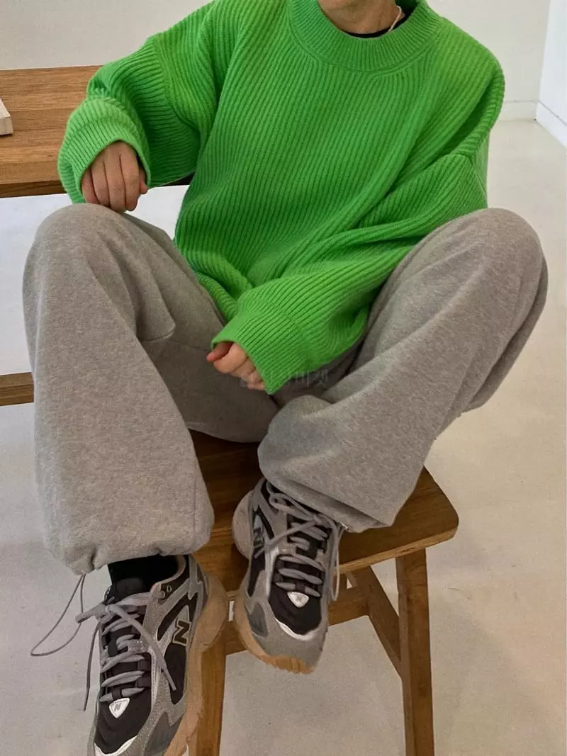 Beaming Seoul - Korean Women Fashion - #womensfashion - Nijou Boxy Knit Tee - 11