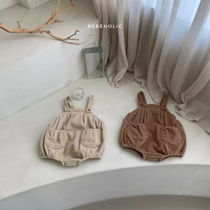 Bebe Holic - Korean Baby Fashion - #babyboutique - Cozy Dungarees - 7