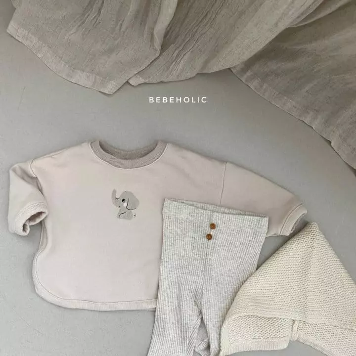 Bebe Holic - Korean Baby Fashion - #babyboutiqueclothing - Elephant Tee - 3