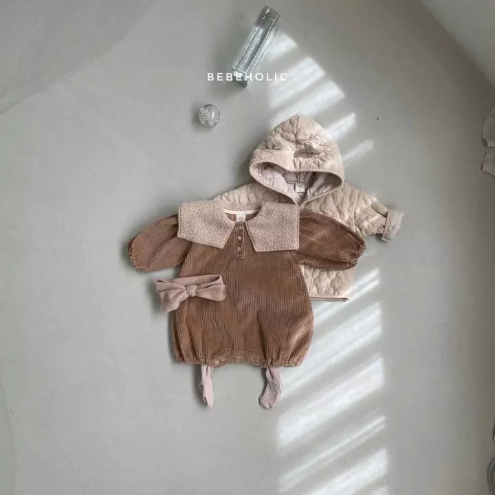 Bebe Holic - Korean Baby Fashion - #babyfashion - Bbogle Collar Bodysuit