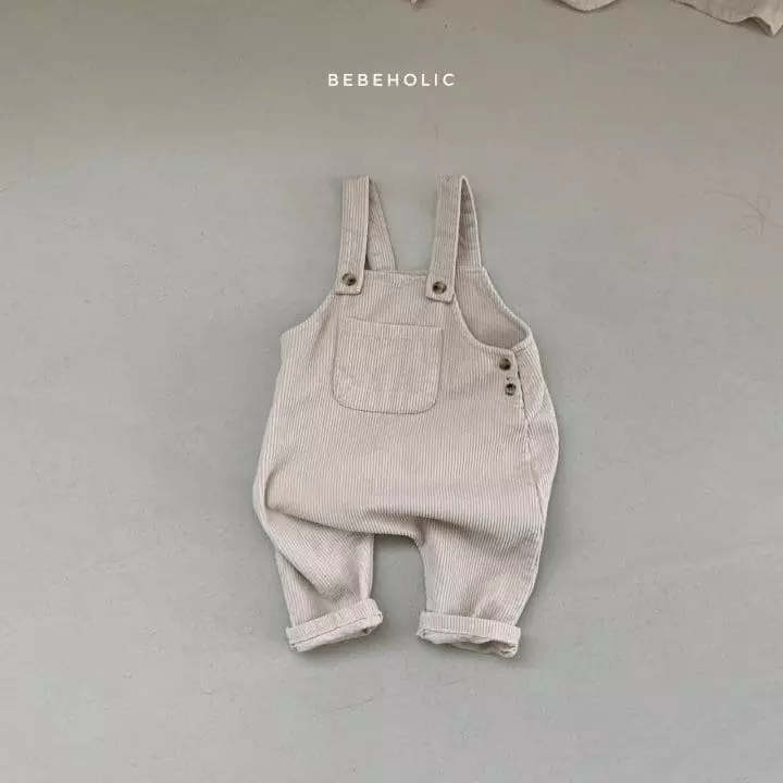 Bebe Holic - Korean Baby Fashion - #babygirlfashion - Pocket Dungarees Pants - 11