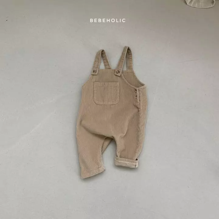 Bebe Holic - Korean Baby Fashion - #babylifestyle - Pocket Dungarees Pants - 12