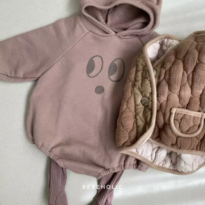 Bebe Holic - Korean Baby Fashion - #babyoninstagram - Circle Hoody Bodysuit - 5