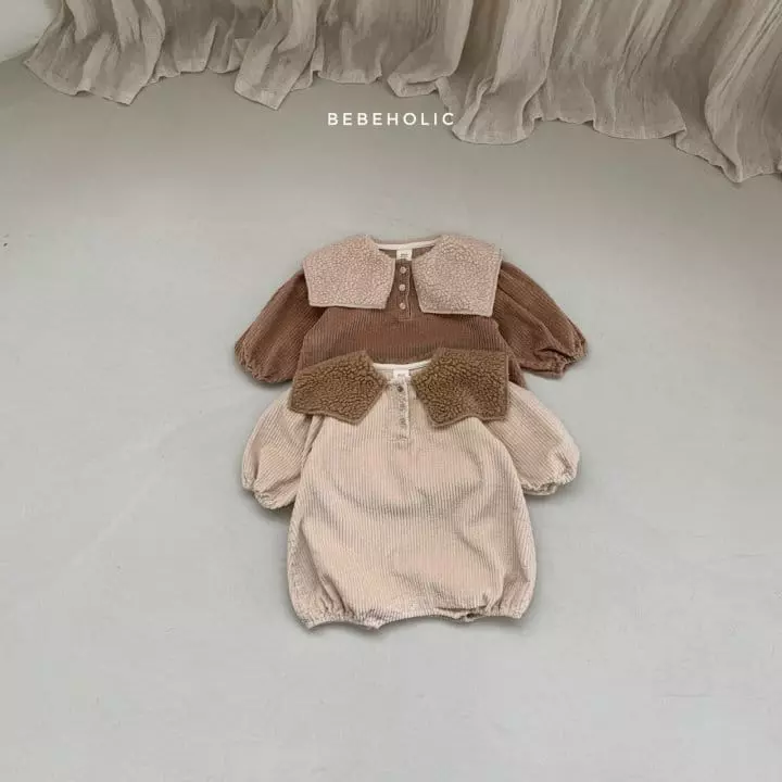 Bebe Holic - Korean Baby Fashion - #babyoninstagram - Bbogle Collar Bodysuit - 5