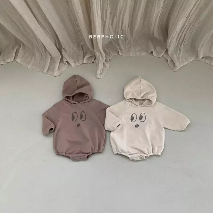 Bebe Holic - Korean Baby Fashion - #babyootd - Circle Hoody Bodysuit - 6