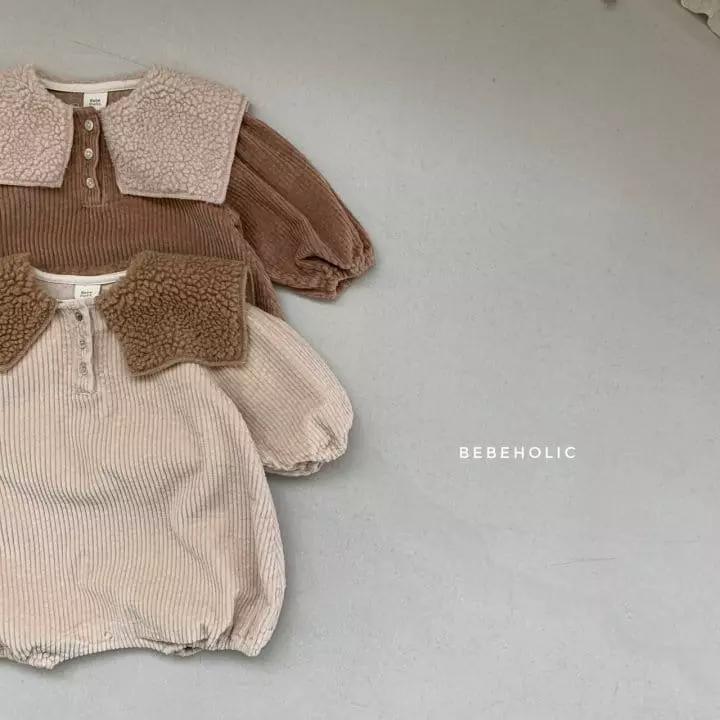 Bebe Holic - Korean Baby Fashion - #babyootd - Bbogle Collar Bodysuit - 6