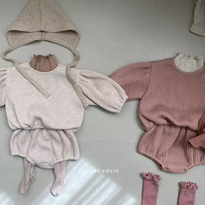Bebe Holic - Korean Baby Fashion - #babyoutfit - Balloon Set - 2