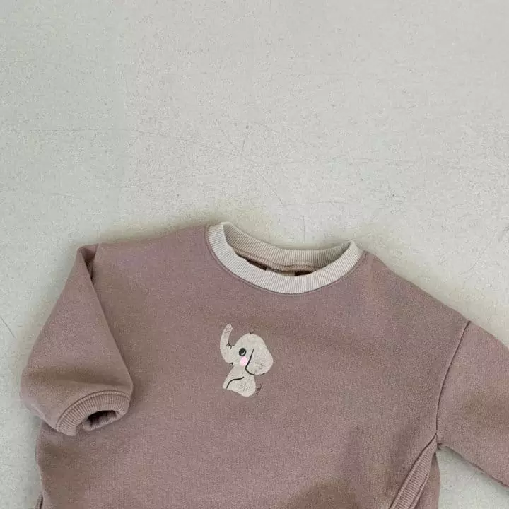 Bebe Holic - Korean Baby Fashion - #babyoutfit - Elephant Tee - 12
