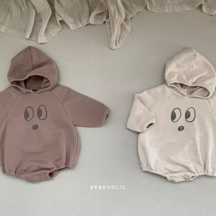Bebe Holic - Korean Baby Fashion - #babyoutfit - Circle Hoody Bodysuit - 7