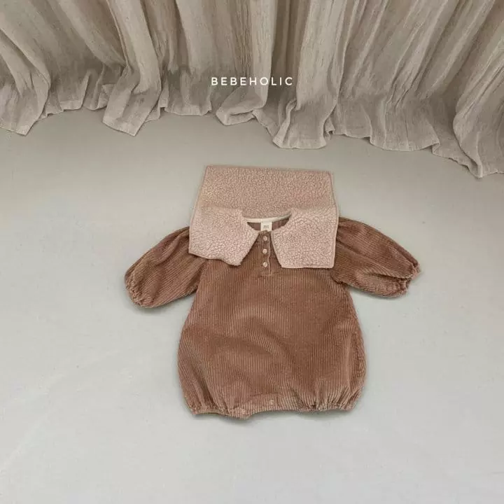 Bebe Holic - Korean Baby Fashion - #babyoutfit - Bbogle Collar Bodysuit - 8
