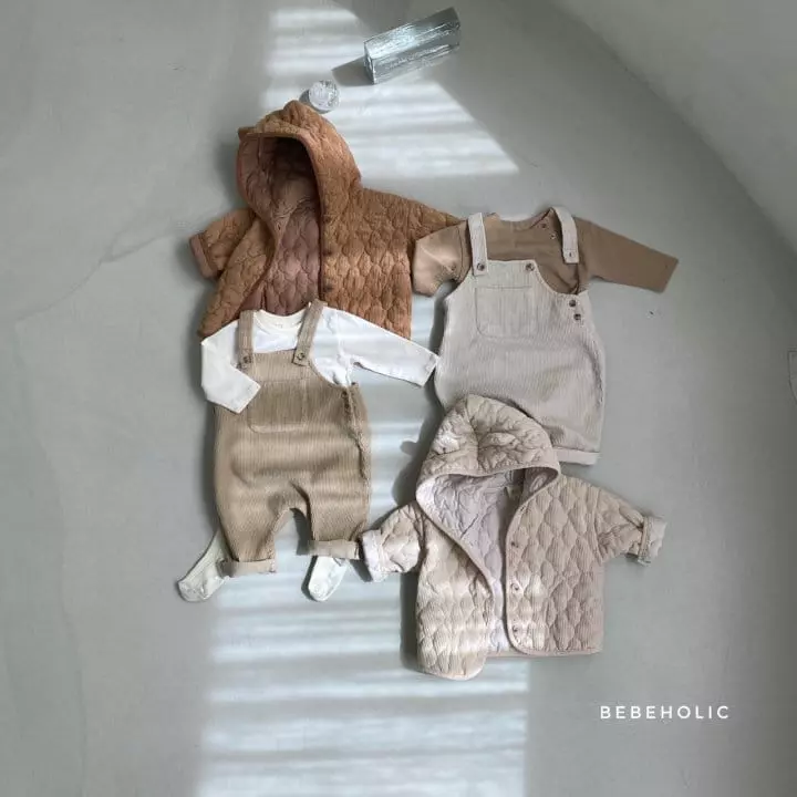 Bebe Holic - Korean Baby Fashion - #babywear - Pocket Dungarees Pants - 2