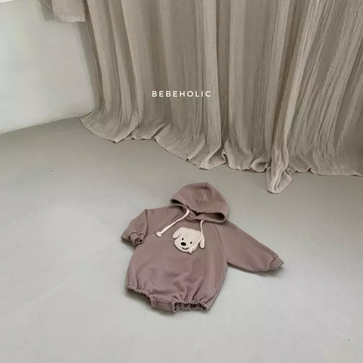 Bebe Holic - Korean Baby Fashion - #babywear - Puppy Hoody Bodysuit - 10