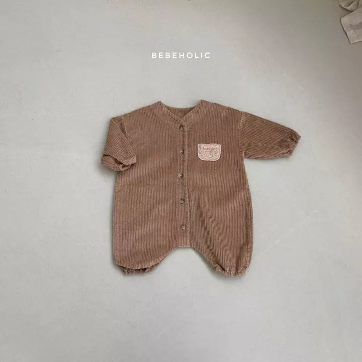 Bebe Holic - Korean Baby Fashion - #babywear - Pocket Rib Bodysuit - 10