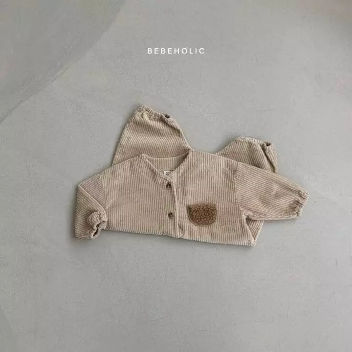 Bebe Holic - Korean Baby Fashion - #onlinebabyboutique - Pocket Rib Bodysuit - 11