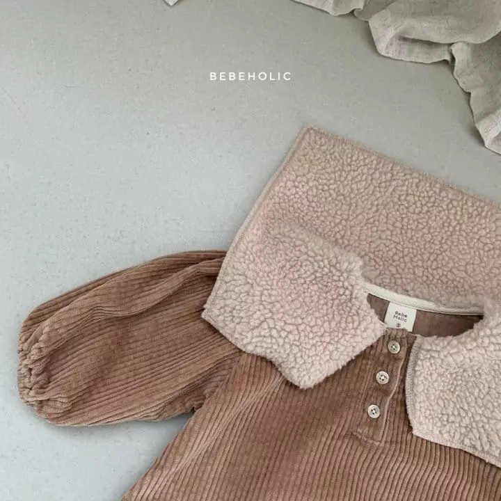 Bebe Holic - Korean Baby Fashion - #onlinebabyboutique - Bbogle Collar Bodysuit - 10