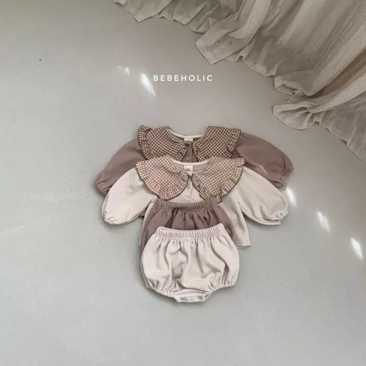 Bebe Holic - Korean Baby Fashion - #onlinebabyboutique - Mimi Collar Set - 6