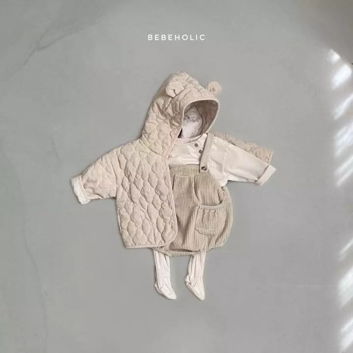 Bebe Holic - Korean Baby Fashion - #onlinebabyshop - Cozy Dungarees - 5