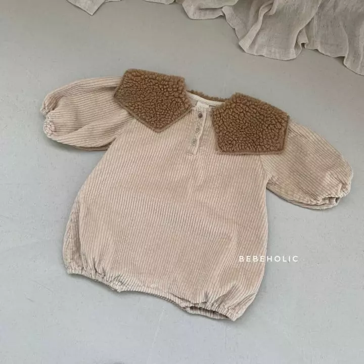 Bebe Holic - Korean Baby Fashion - #onlinebabyshop - Bbogle Collar Bodysuit - 11