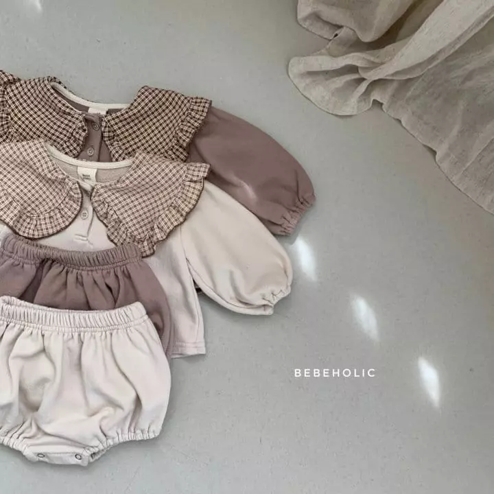 Bebe Holic - Korean Baby Fashion - #onlinebabyshop - Mimi Collar Set - 7
