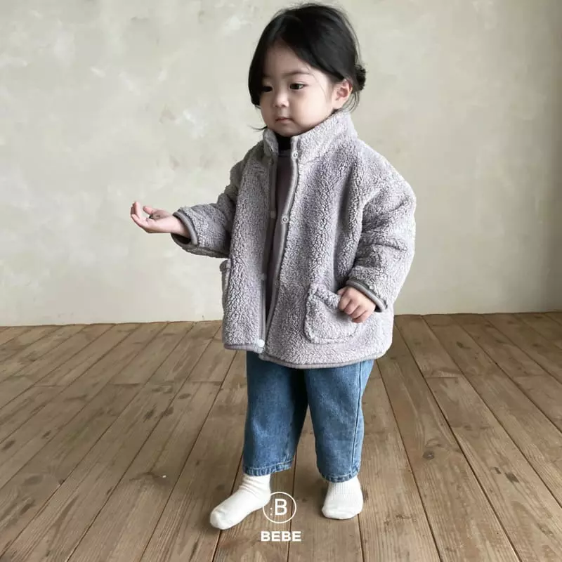 Bella Bambina - Korean Baby Fashion - #babyoutfit - Beeb Bella Loose Fit Fleece - 3