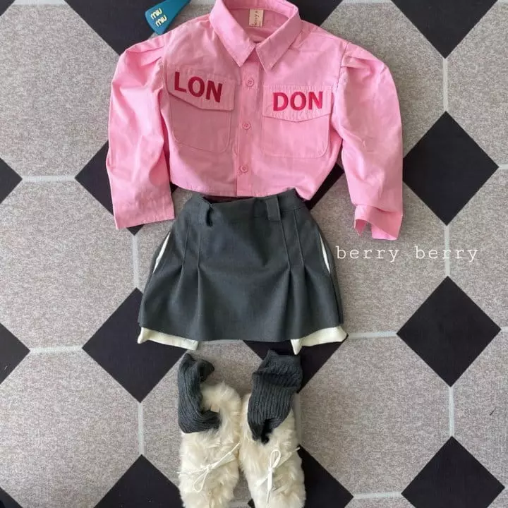 Berry Berry - Korean Children Fashion - #childofig - London Shirt - 2