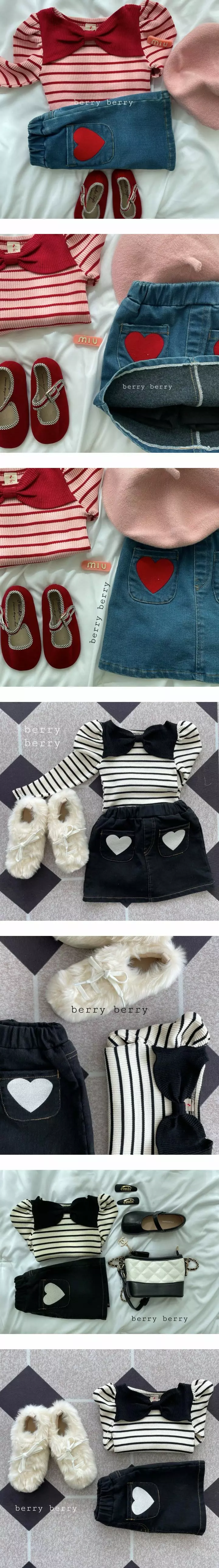 Berry Berry - Korean Children Fashion - #kidsshorts - Ping Pong Tee - 2