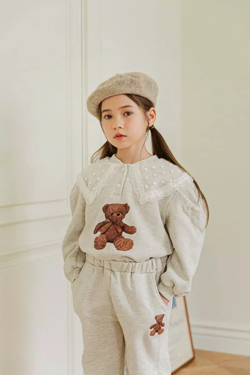 Berry Berry - Korean Children Fashion - #kidsstore - Bear Gomi Set