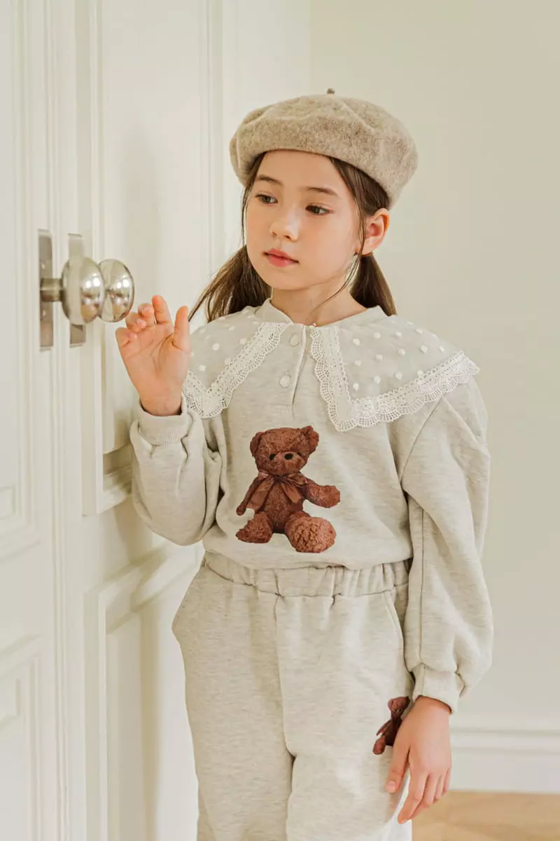 Berry Berry - Korean Children Fashion - #Kfashion4kids - Bear Gomi Set - 4