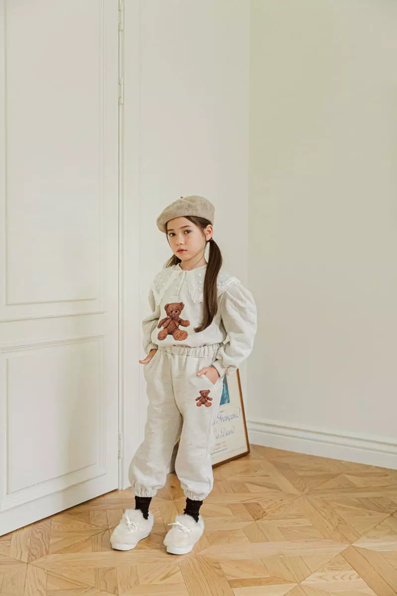 Berry Berry - Korean Children Fashion - #minifashionista - Bear Gomi Set - 6