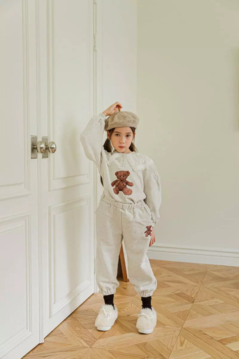 Berry Berry - Korean Children Fashion - #prettylittlegirls - Bear Gomi Set - 7