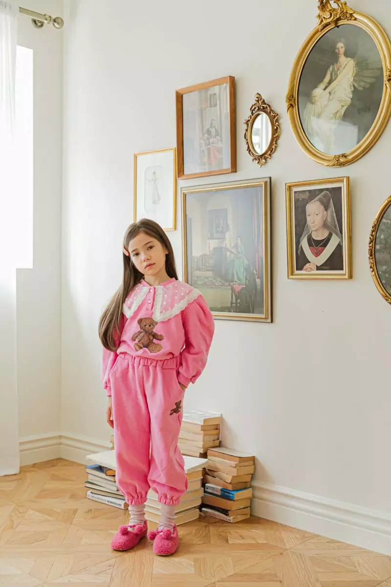 Berry Berry - Korean Children Fashion - #stylishchildhood - Bear Gomi Set - 10
