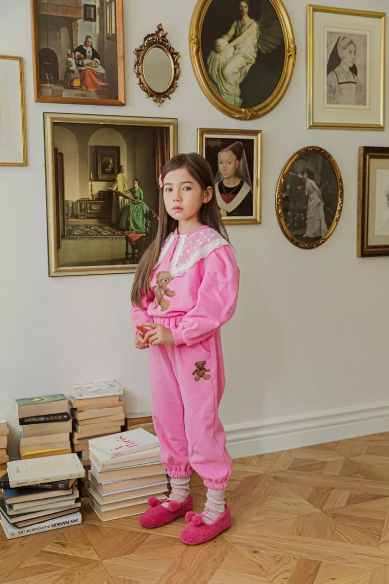 Berry Berry - Korean Children Fashion - #toddlerclothing - Bear Gomi Set - 9