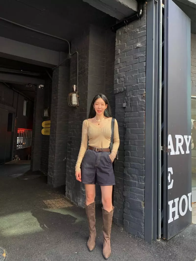 Betone - Korean Women Fashion - #womensfashion - Non Pade Shorts - 4