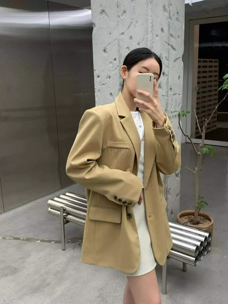 Betone - Korean Women Fashion - #momslook - Boy Jacket - 2