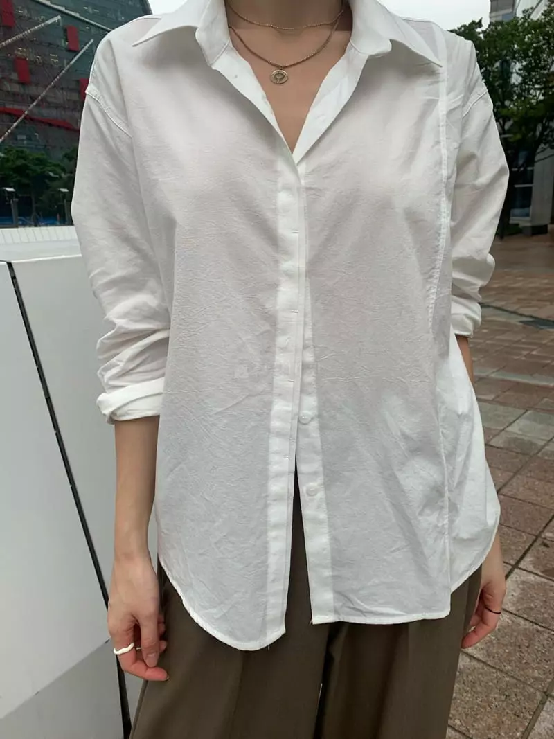 Betone - Korean Women Fashion - #womensfashion - Washing Shirt - 4