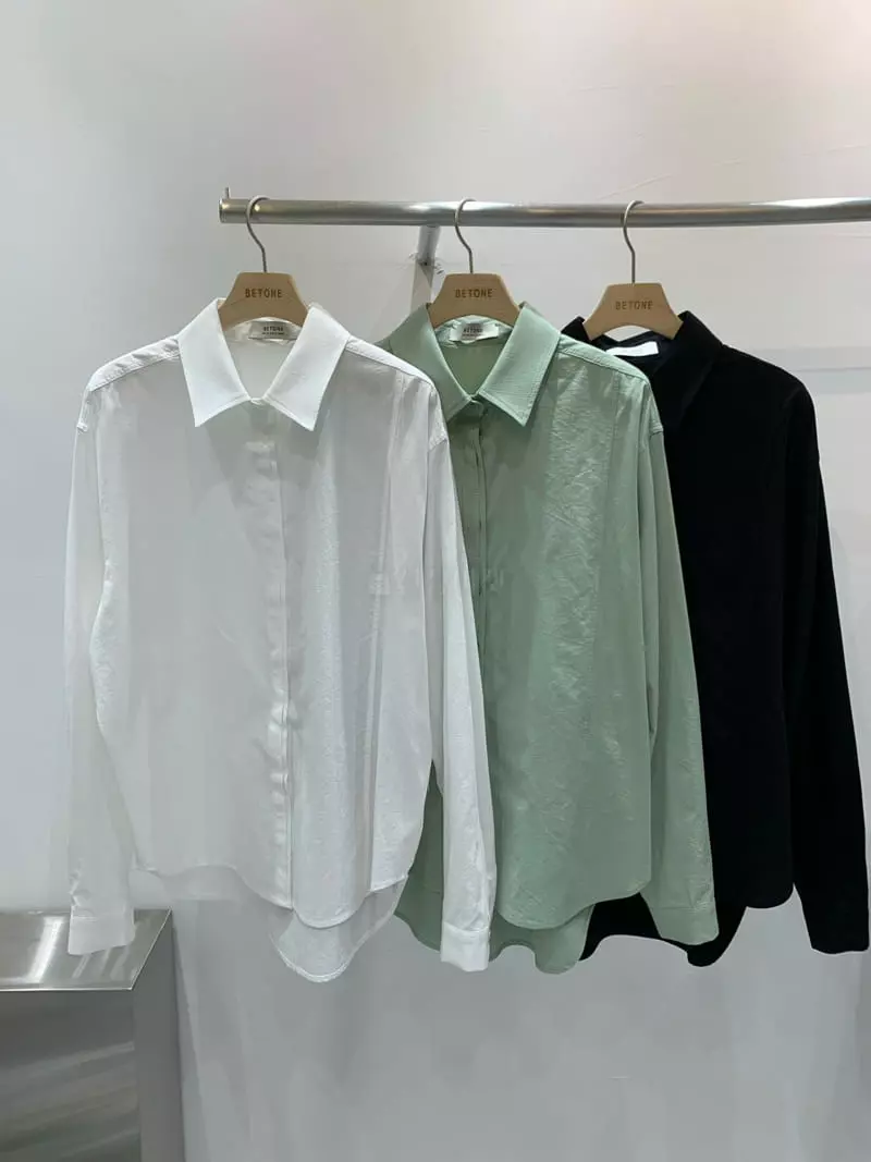 Betone - Korean Women Fashion - #momslook - Washing Shirt - 8