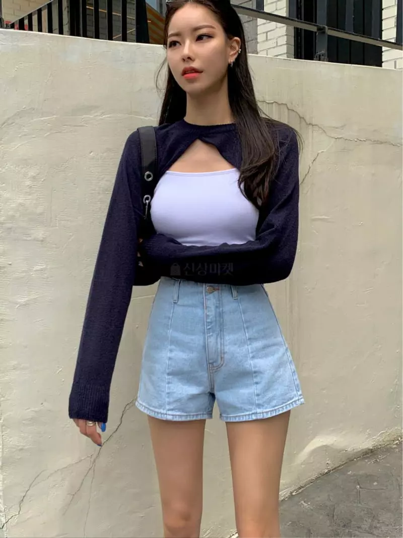 Betone - Korean Women Fashion - #momslook - Cube Cap Sleeveless - 2