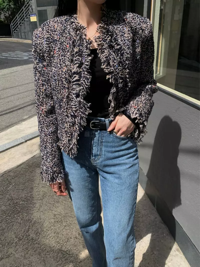 Betone - Korean Women Fashion - #momslook - Twid Jacket - 10